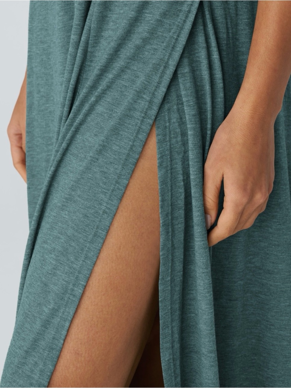 Halara U Neck Flowy Casual Tank Dress - NWT - Size XL - Picture 4 of 4